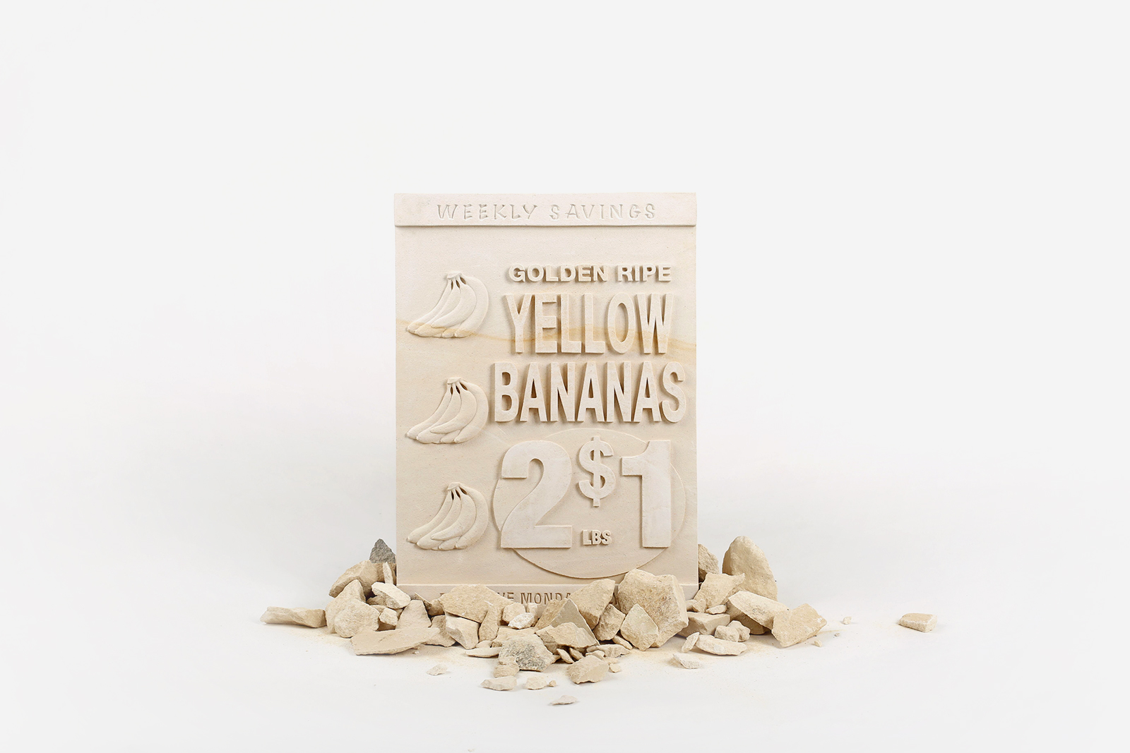 EXPERIMENT 001 - LIMESTONE POSTER